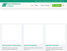 Tablet Screenshot of bsrajcza.pl